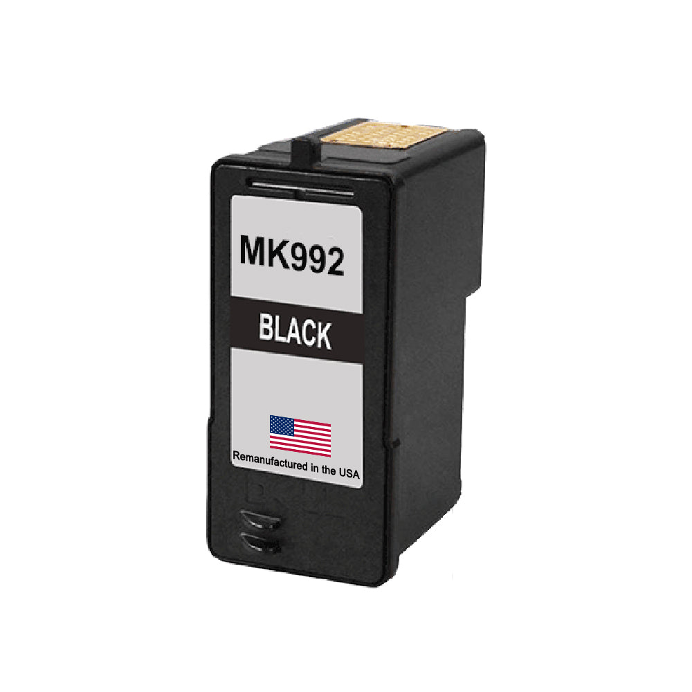 JIT Brand for Dell Series 9 MK992 Black Remanufactured in the USA Ink Cartridge