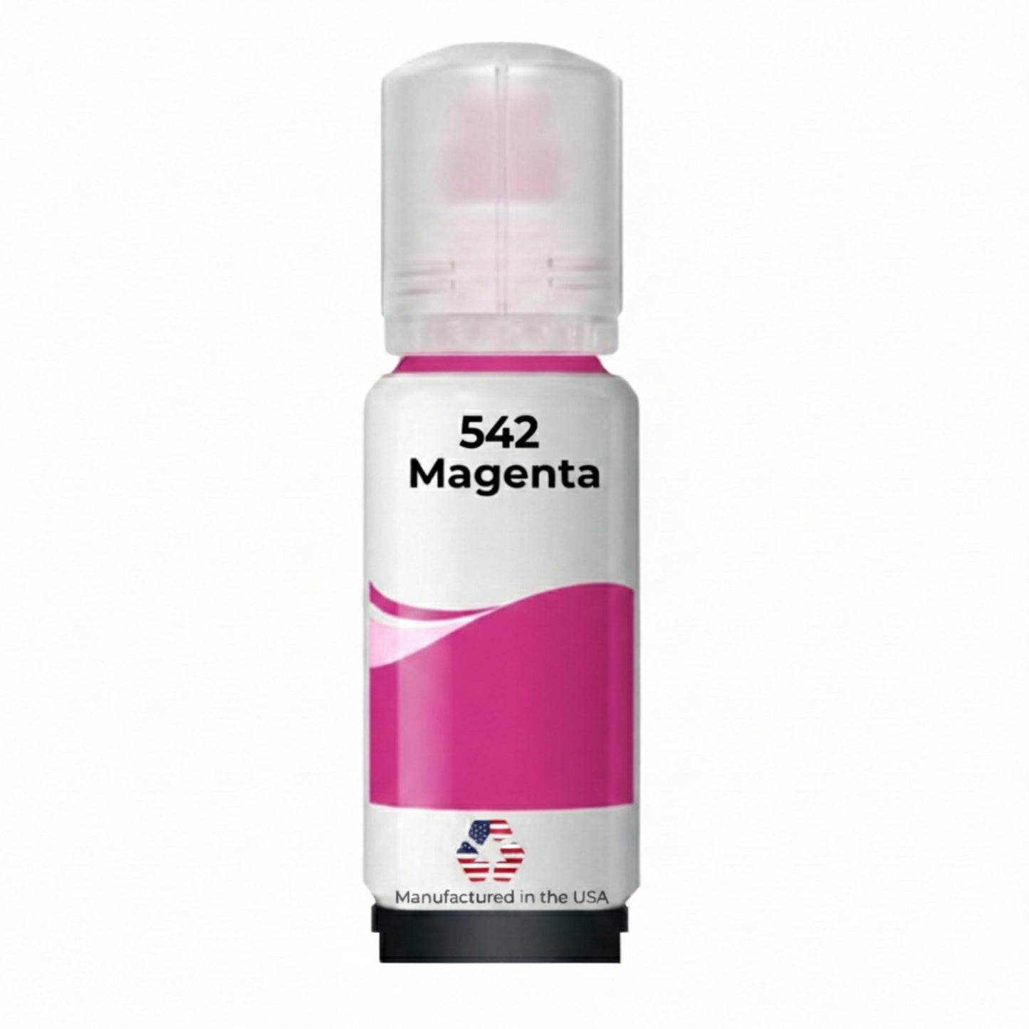 JIT Brand Replacement For Epson 542 (T542320-S) 70 ml Magenta Ultra High Yield Ink Bottle Made in the USA, T542320-S