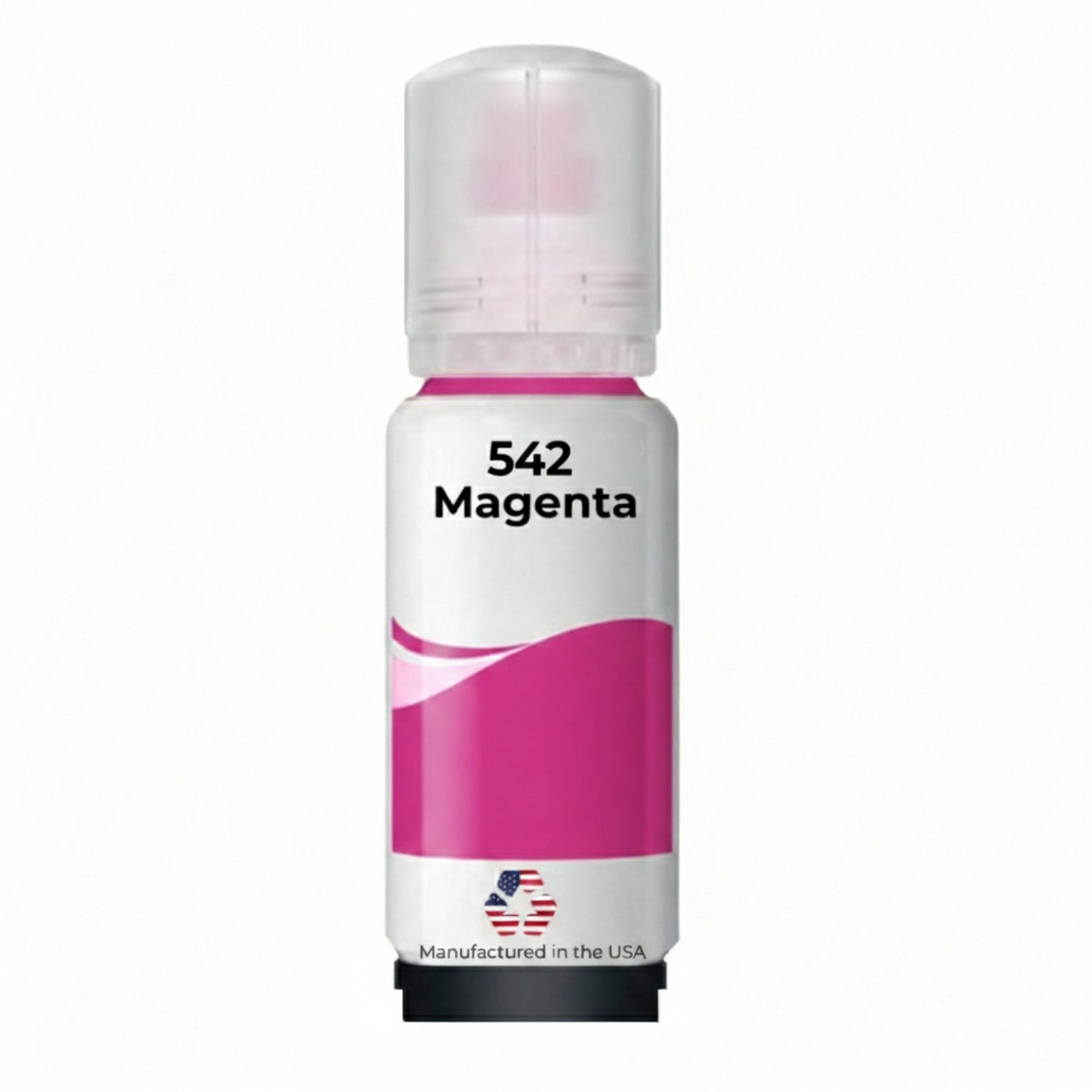 JIT Brand Replacement For Epson 542 (T542320-S) 70 ml Magenta Ultra High Yield Ink Bottle Made in the USA, T542320-S