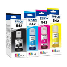 Genuine Epson 542 Standard Yield Multi-color (4-Pack) Ink Bottle