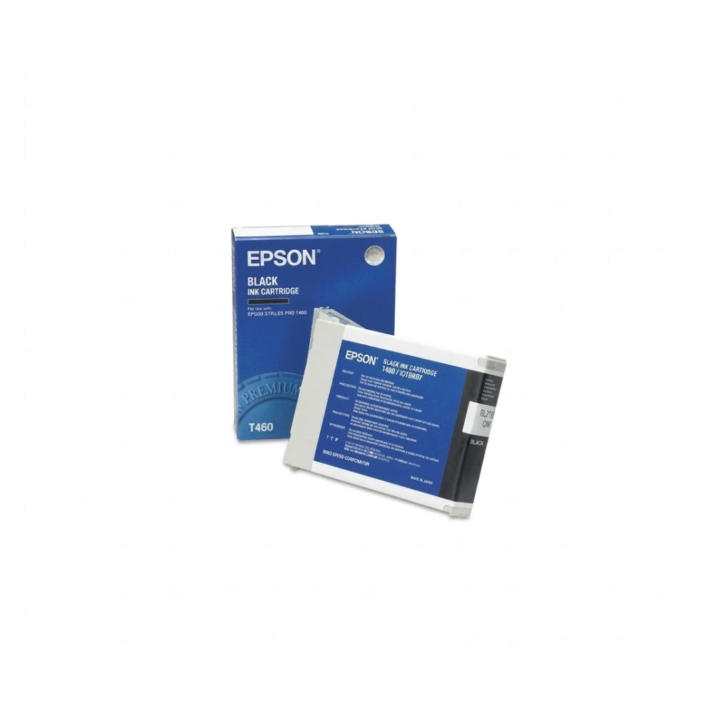 Original Epson T460 Standard Yield Black Ink Cartridge, T460011