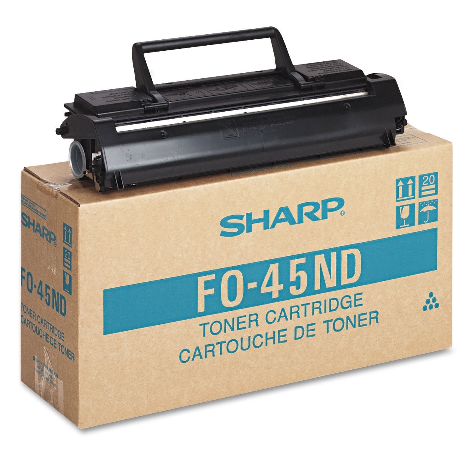 Genuine Sharp F0-45ND Standard Yield Black Toner Cartridge