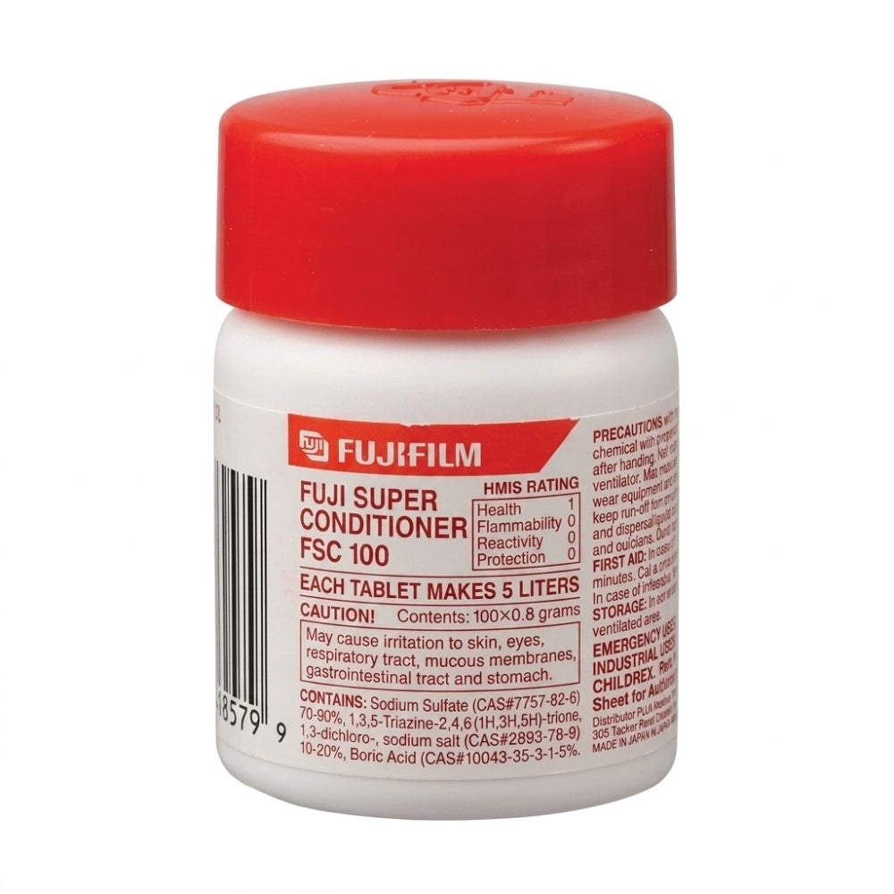 Genuine FujiFilm FSC100 Super Conditioner Tablets Bottle, 600013311