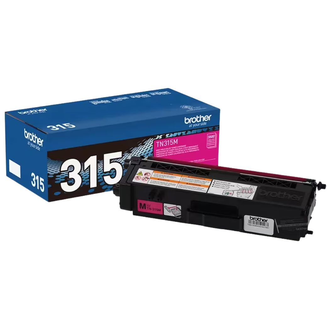 Genuine Brother TN315M High-Yield Magenta Toner Cartridge