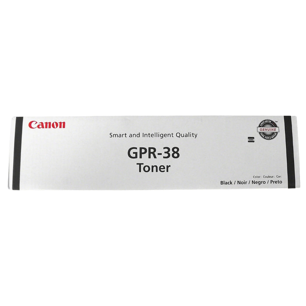 Genuine Canon GPR-38 High-Yield Black Toner Cartridge, 3766B003AA