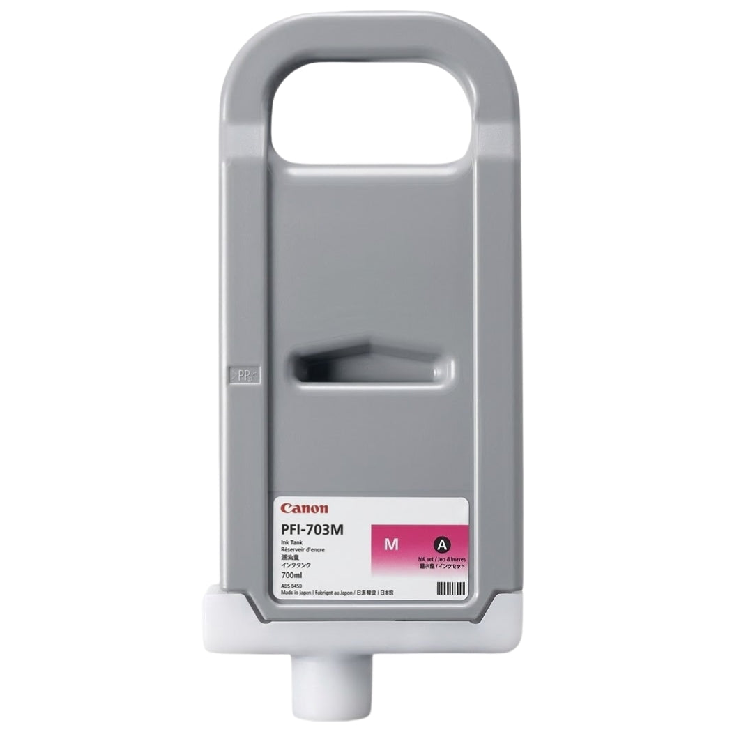 Genuine Canon PFI-703M Standard Yield Magenta Ink Cartridge, 2965B001AA
