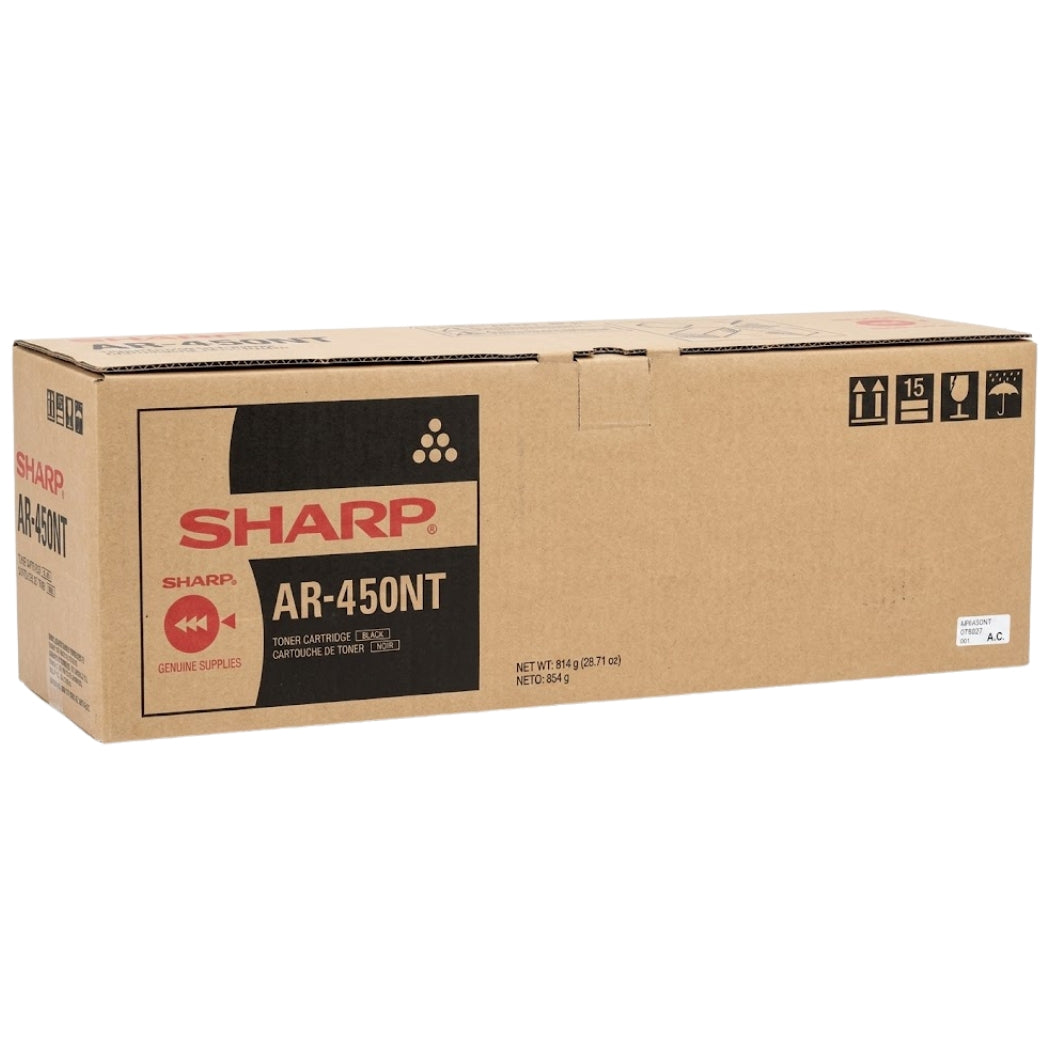 Genuine Sharp AR-450NT High Yield Black Toner Cartridge, AR-450MT