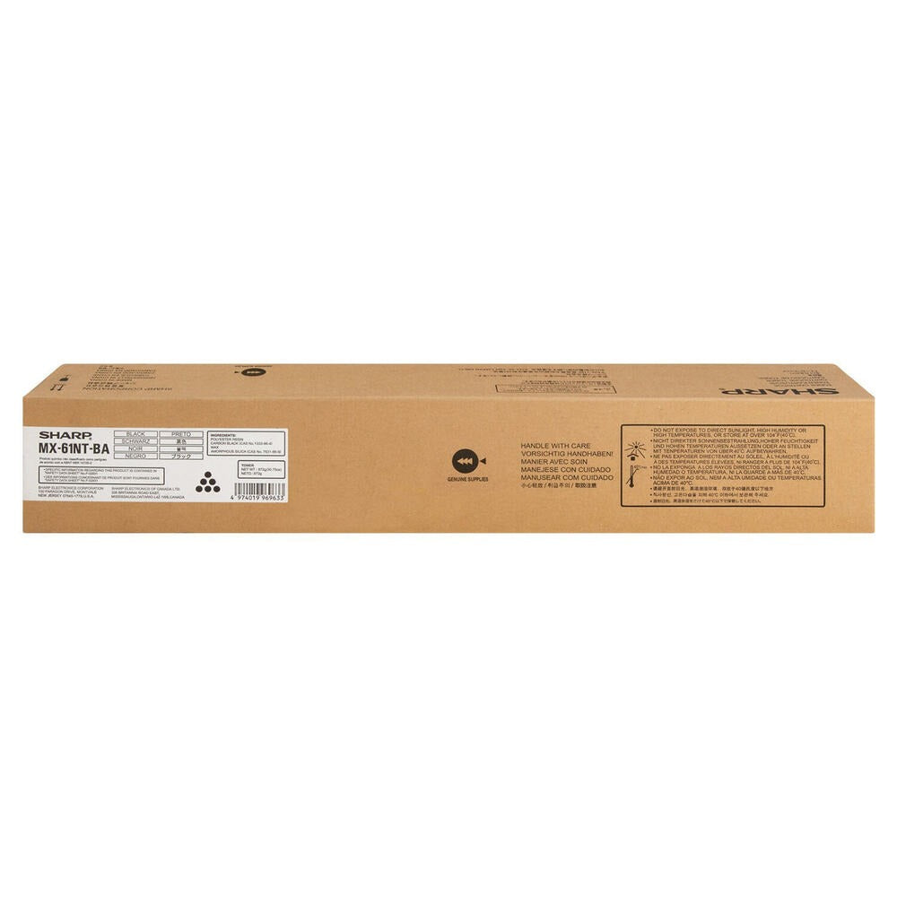 Genuine Sharp MX-61N Black Toner Cartridge, MX-61NTBA