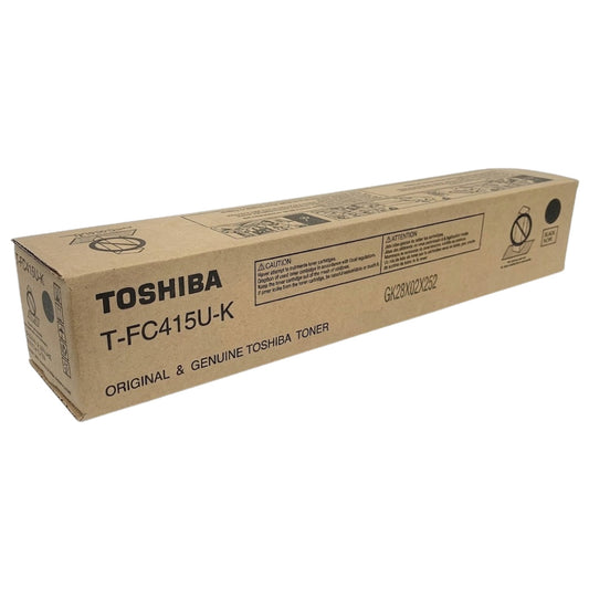 Genuine Toshiba TFC415UK Standard Yield Black Toner Cartridge, T-FC415U-K