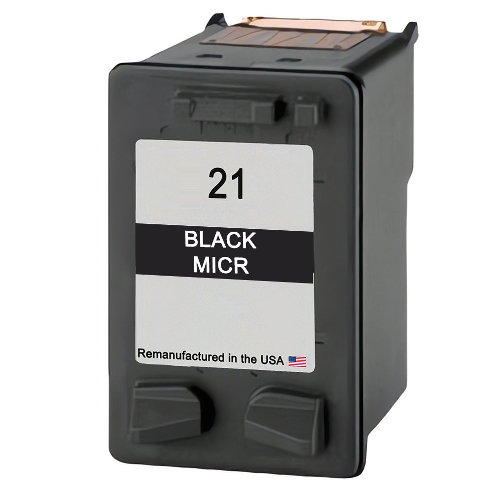JIT Brand for HP 21 C9351AN Black MICR Remanufactured in the USA Ink Cartridges