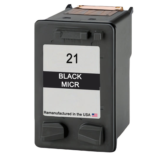 JIT Brand for HP 21 C9351AN Black MICR Remanufactured in the USA Ink Cartridges