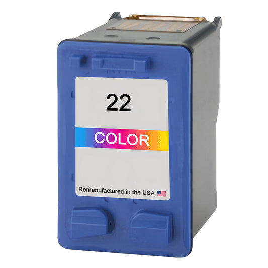 JIT Brand for HP 22XL (CH570AN) Color Remanufactured in the USA Ink Cartridges