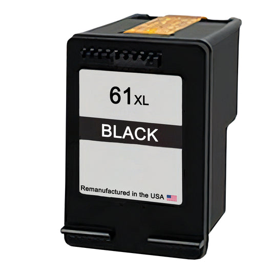 JIT Brand for HP 61XL (CH563WN) Black Remanufactured in the USA Ink Cartridges
