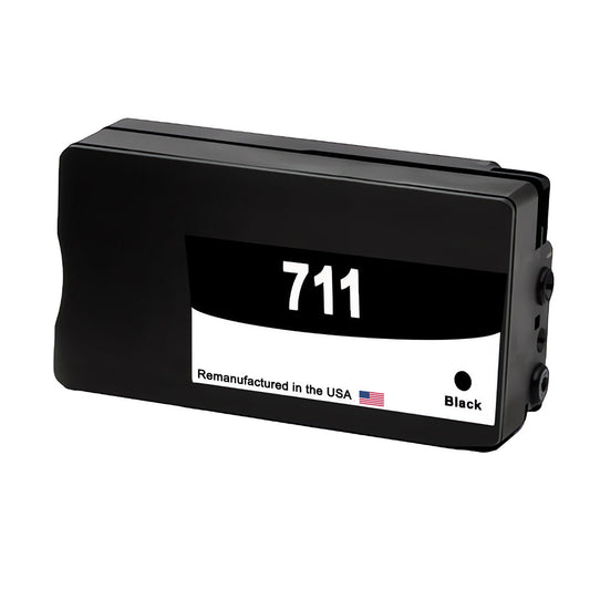 JIT Brand for HP 711XL (CZ133A) Black Remanufactured in the USA Ink Cartridge