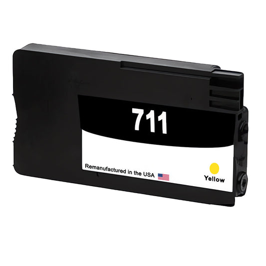 JIT Brand for HP 711 (CZ132A) Yellow Remanufactured in the USA Ink Cartridge