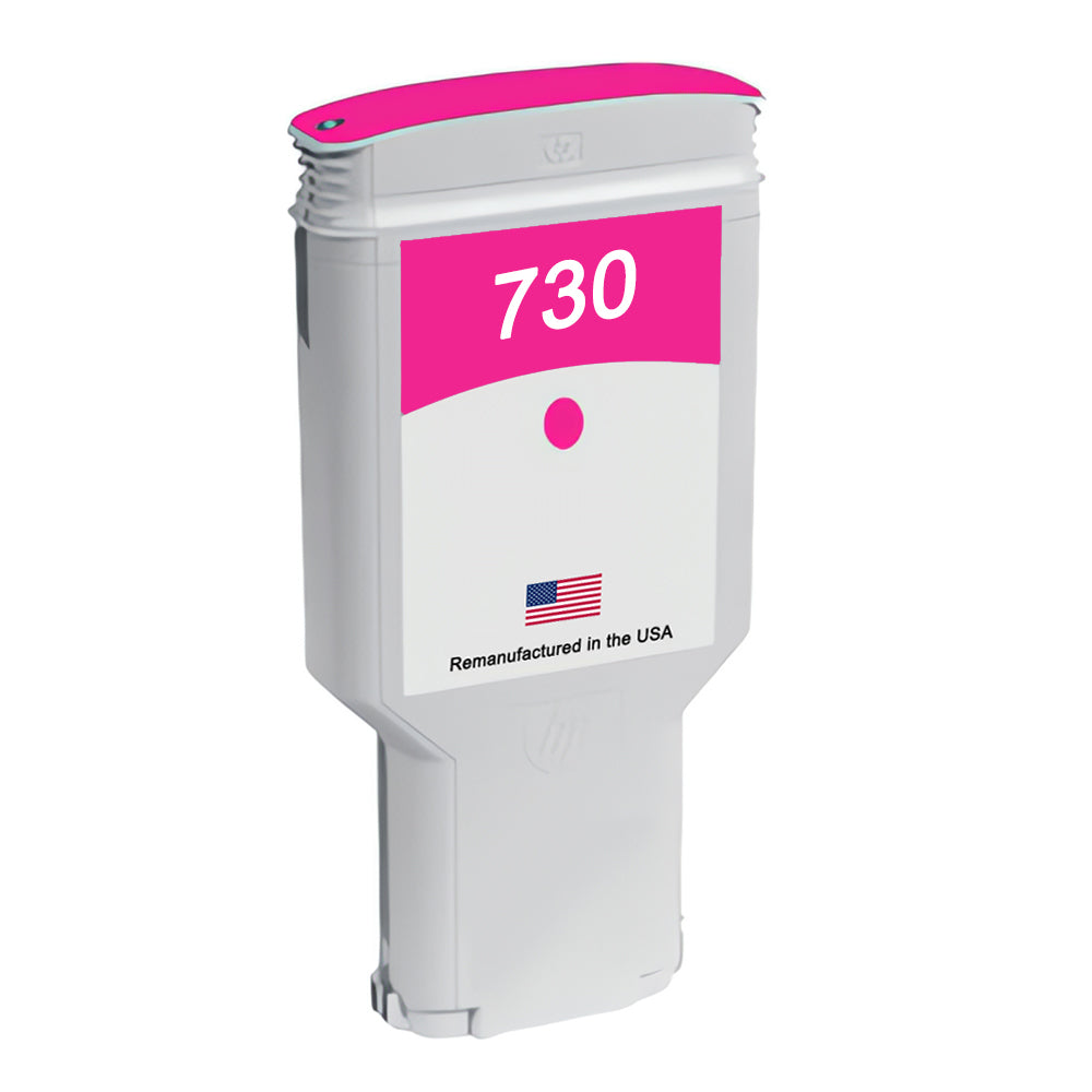 JIT Brand for HP 730 300ML (P2V69A) Magenta Remanufactured in the USA Ink Cartridge