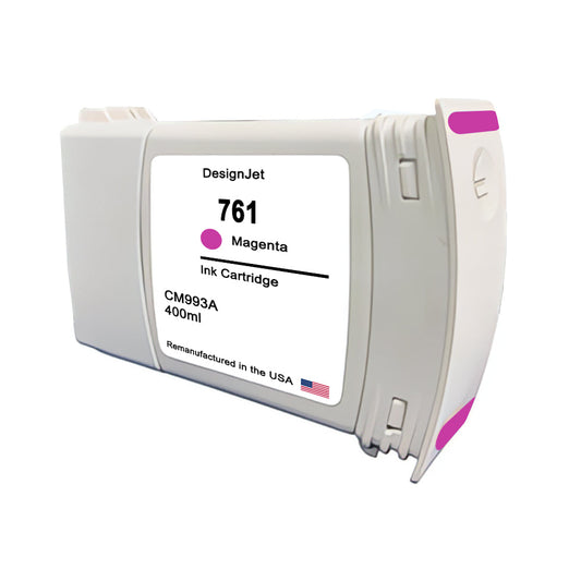 JIT Brand for HP 761 400mL (CM993A) Magenta Remanufactured in the USA Ink Cartridge