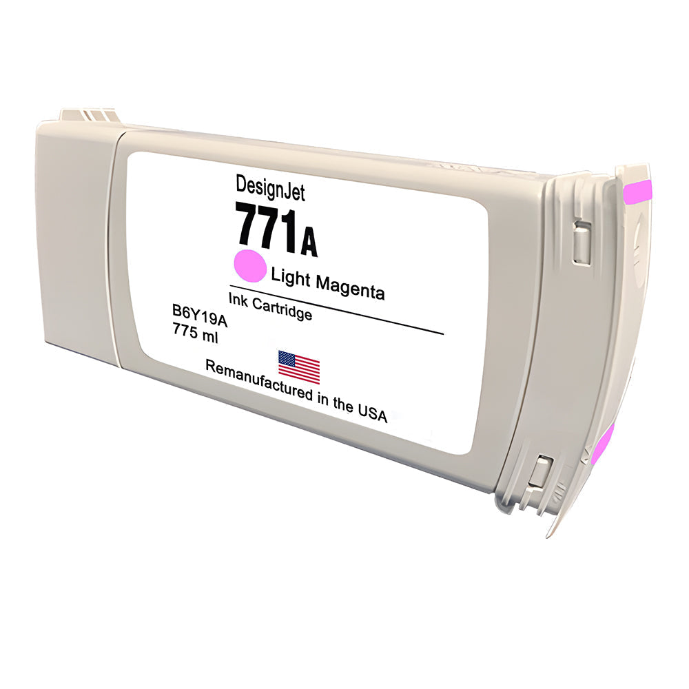 JIT Brand for HP 771 775mL (B6Y19A) Light Magenta Remanufactured in the USA Ink Cartridge