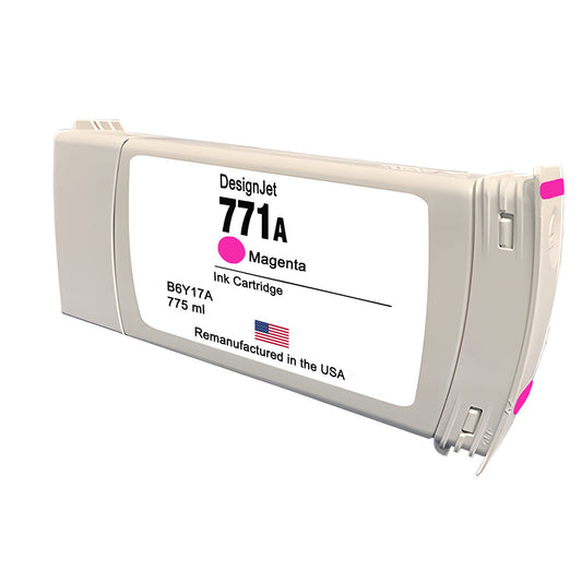 JIT Brand for HP 771 775mL (B6Y17A) Magenta Remanufactured in the USA Ink Cartridge
