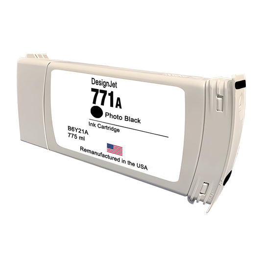 JIT Brand for HP 771 775mL (B6Y21A) Photo Black Remanufactured in the USA Ink Cartridge