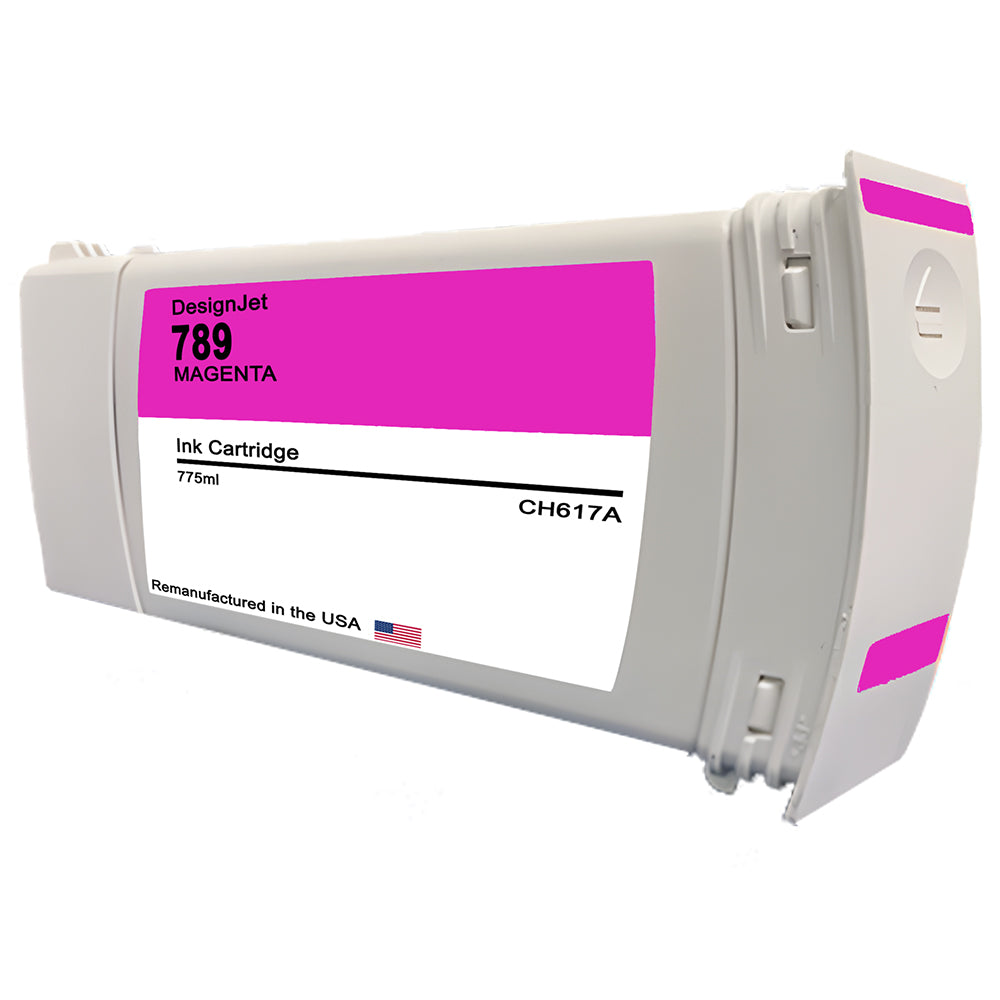 DoorStepInk Brand for HP 789 775mL (CH617A) Magenta Remanufactured in the USA Ink Cartridge