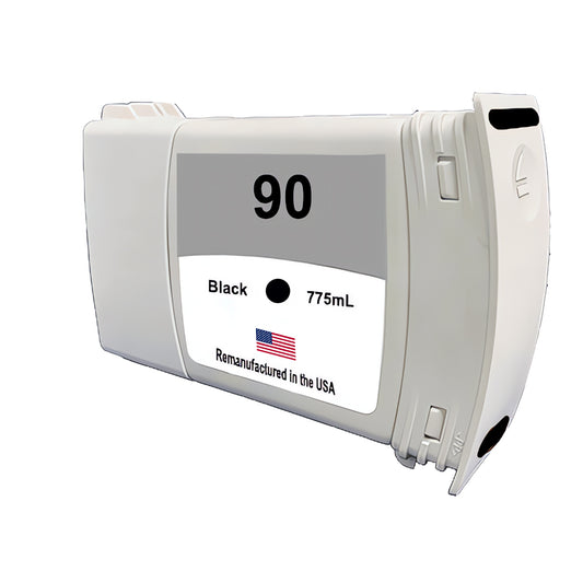 JIT Brand for HP 90 775mL (C5059A) Black Remanufactured in the USA Ink Cartridge