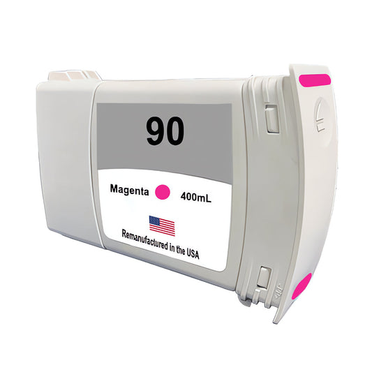 JIT Brand for HP 90 400mL (C5063A) Magenta Remanufactured in the USA Ink Cartridge