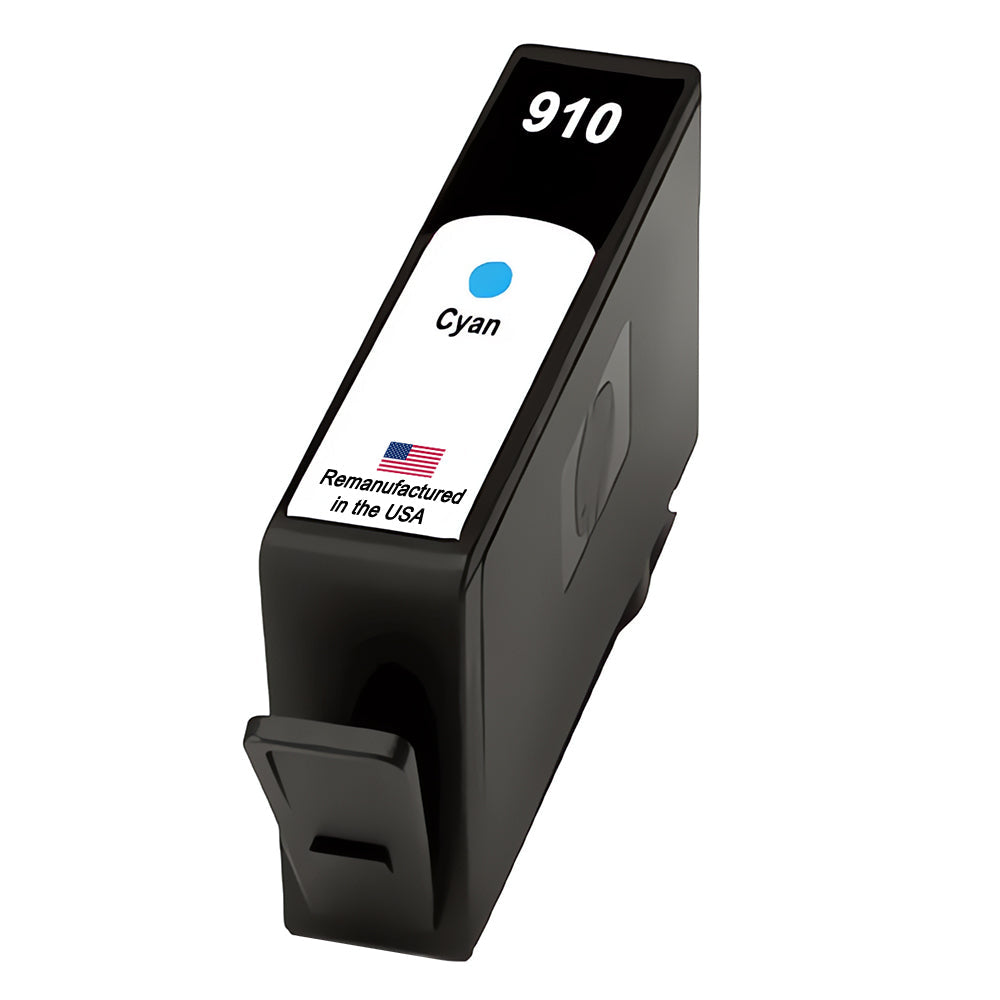 JIT Brand for HP 910XL (3YL62AN) Cyan Remanufactured in the USA Ink Cartridge