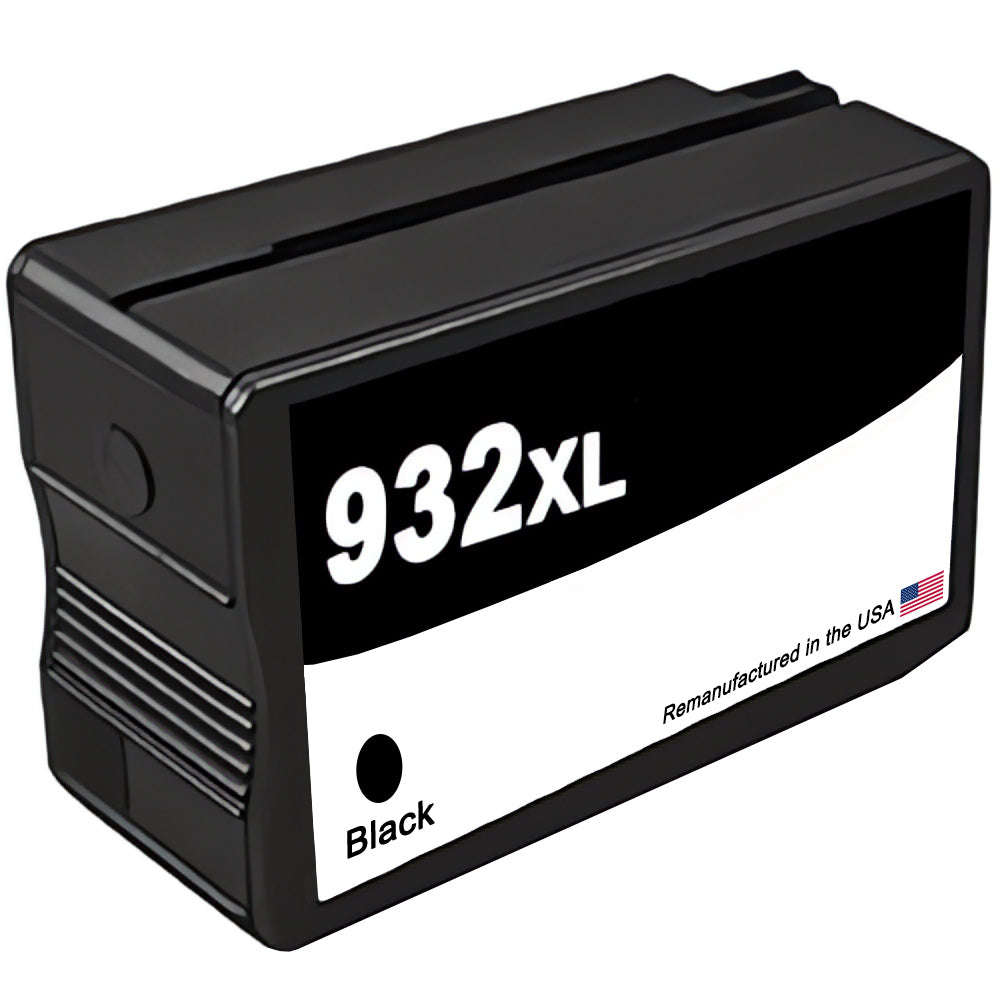 JIT Brand for HP 932XL (CN053AN) Black Remanufactured in the USA Ink Cartridge