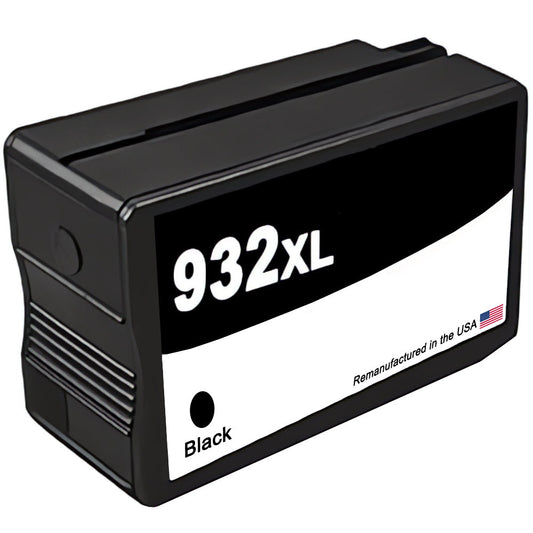 JIT Brand for HP 932XL (CN053AN) Black Remanufactured in the USA Ink Cartridge