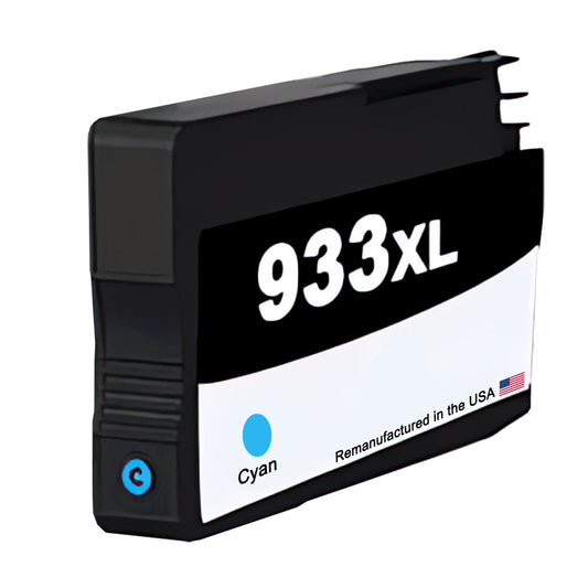 JIT Brand for HP 933XL (CN054AN) Cyan Remanufactured in the USA Ink Cartridge