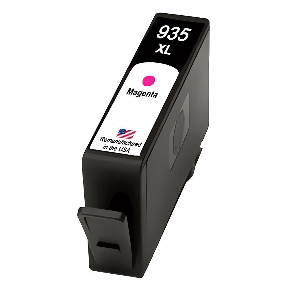 JIT Brand for HP 935XL (C2P25AN) Magenta Remanufactured in the USA Ink Cartridges