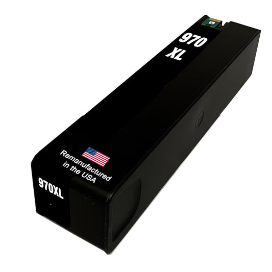 JIT Brand for HP 970XL (CN625AM) Black MICR Remanufactured in the USA Ink Cartridge