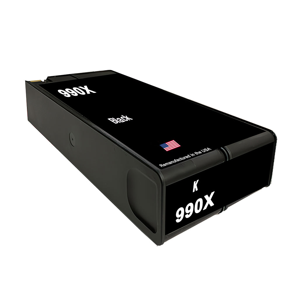 JIT Brand for HP 990X (M0K01AN) Black Remanufactured in the USA Ink Cartridge