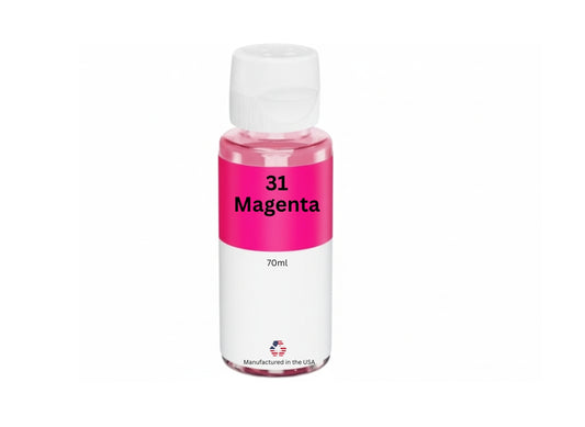 JIT Brand Replacement for HP 31 (1VV27AN ) 70-ml Magenta Standard Yield Ink Bottle Made in the USA