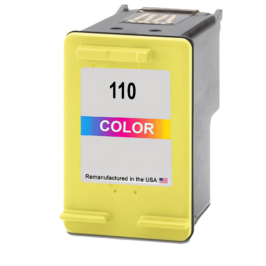 JIT Brand for HP 110 (CB304AN) Tri-Color Remanufactured in the USA Ink Cartridge