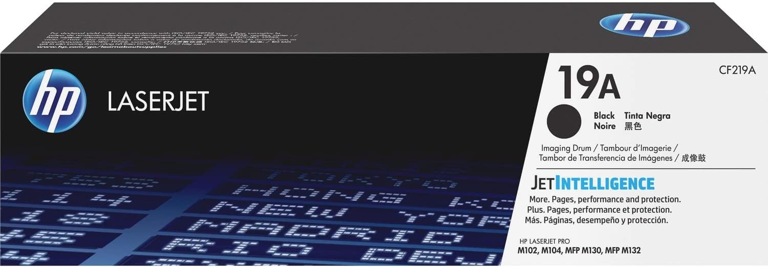 Original HP 19A Standard Yield Black Toner Cartridge, CF219A