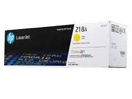 Original HP 218A Standard Yield Yellow Toner Cartridge, W2182A