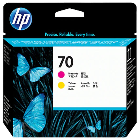HP 70 (C9406A) Magenta and Yellow Printhead