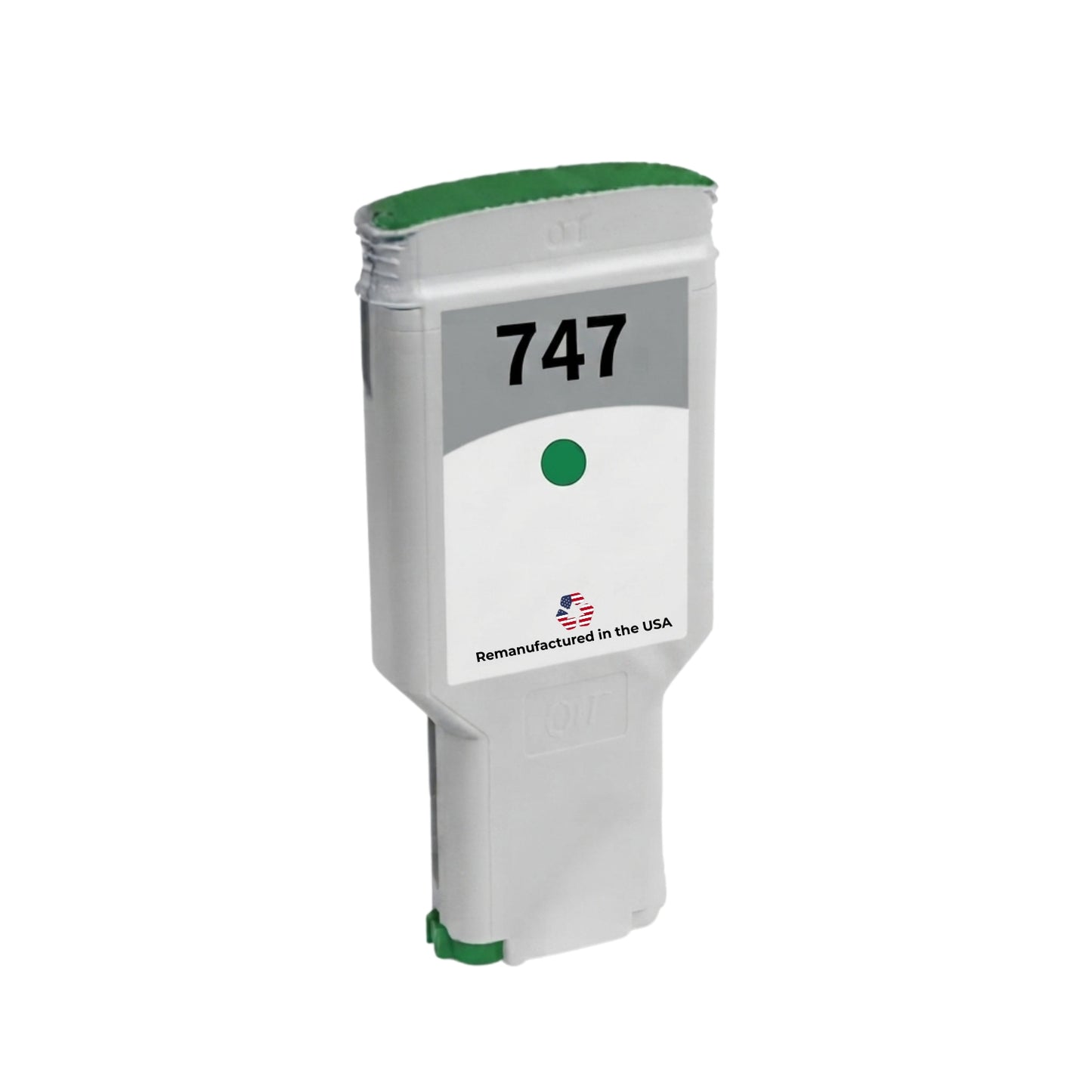 JIT Brand for HP 747 300mL Chromatic Green Remanufactured in the USA Ink Cartridge