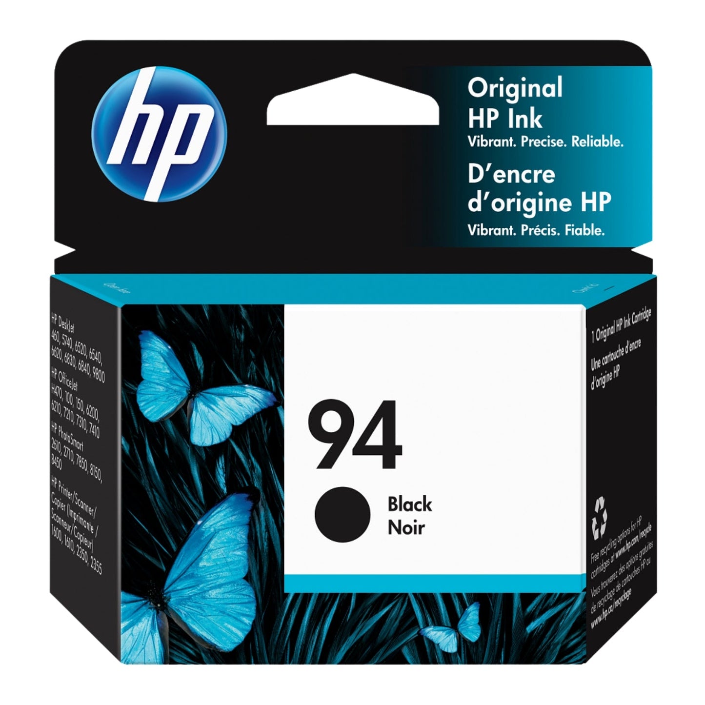 Original HP 94 (C8765WN)  Black Ink Cartridge