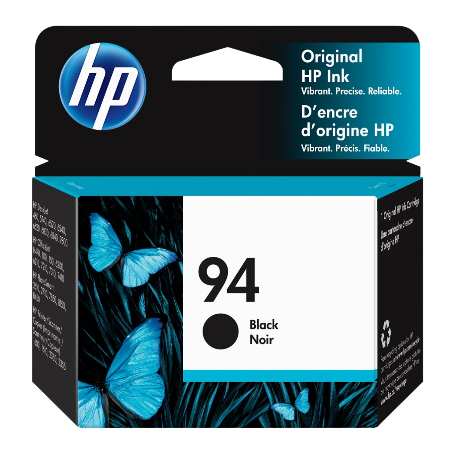 Original HP 94 (C8765WN)  Black Ink Cartridge