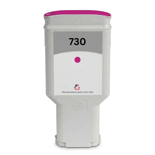 JIT Brand for HP 730 300ML (P2V69A) Magenta Remanufactured in the USA Ink Cartridge, P2V69A
