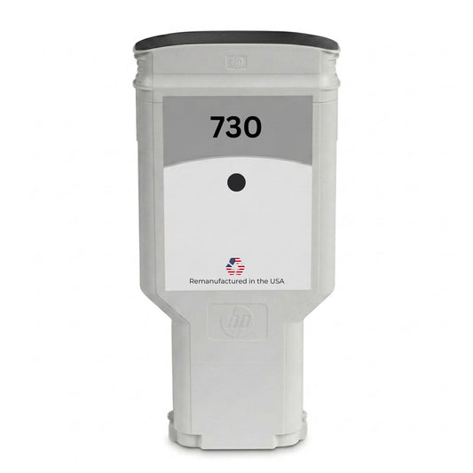 JIT Brand for HP 730 300ML (P2V71A) Matte Black Remanufactured in the USA Ink Cartridge, P2V71A