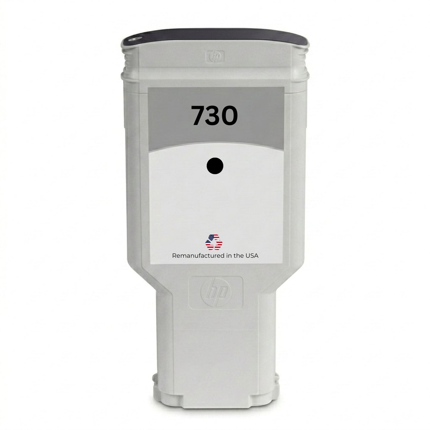 JIT Brand for HP 730 300ML (P2V73A) Photo Black Remanufactured in the USA Ink Cartridge, P2V73A