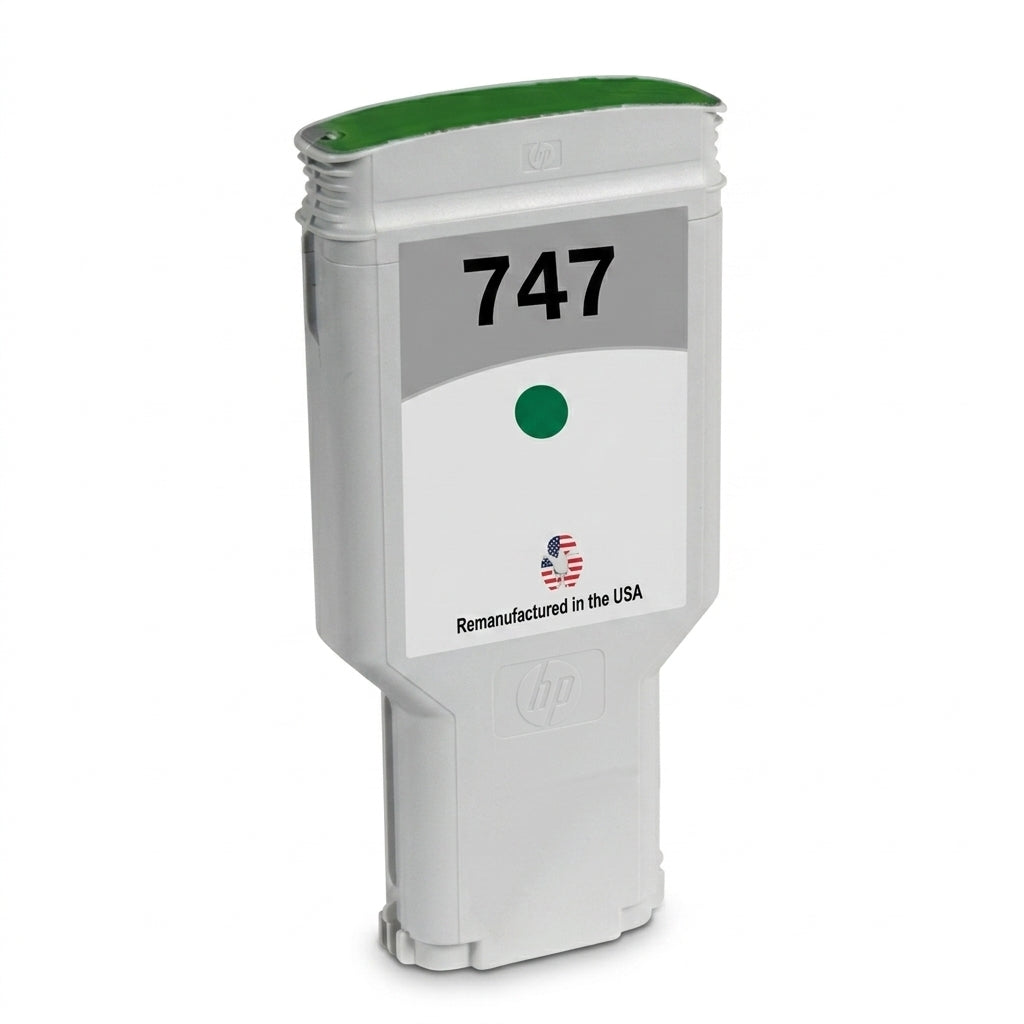 JIT Brand for HP 747 300mL Green Remanufactured in the USA Ink Cartridge