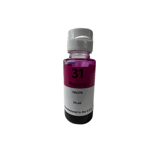 JIT Brand Replacement for HP 31 (1VV27AN ) 70-ml Magenta Ink Bottle Made in the USA