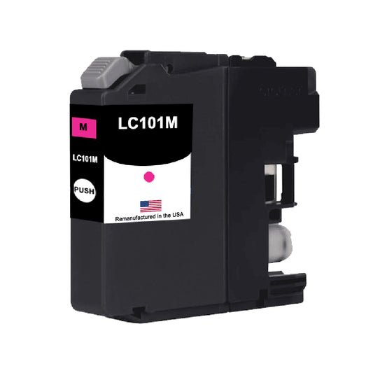 JIT Brand for Brother LC-101M Magenta Remanufactured in the USA Ink Cartridge