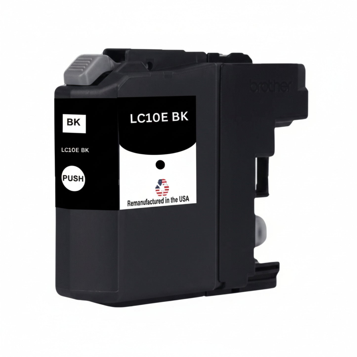 JIT Brand for Brother LC10E Black Remanufactured in the USA Ink Cartridge