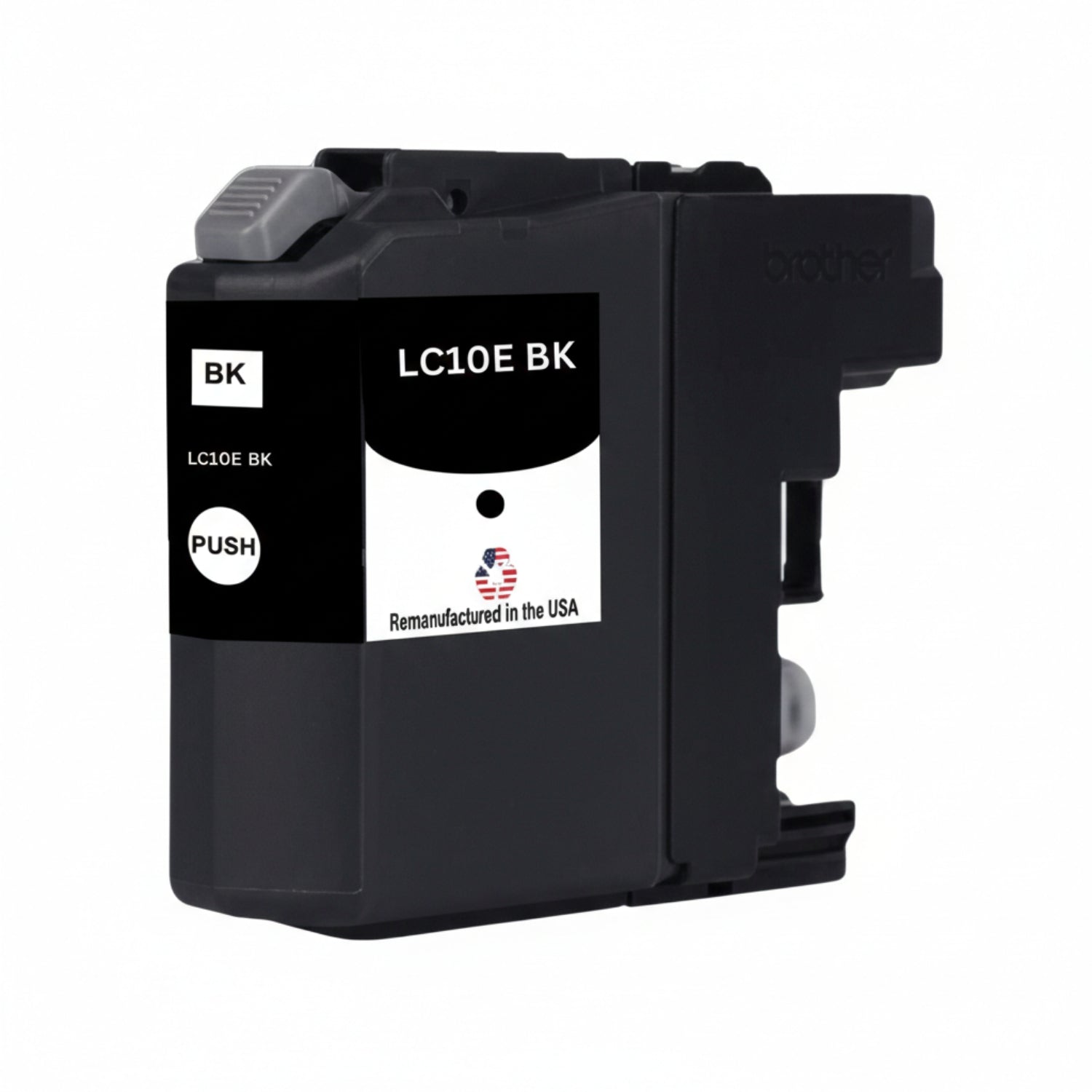 JIT Brand for Brother LC10E Black Remanufactured in the USA Ink Cartridge